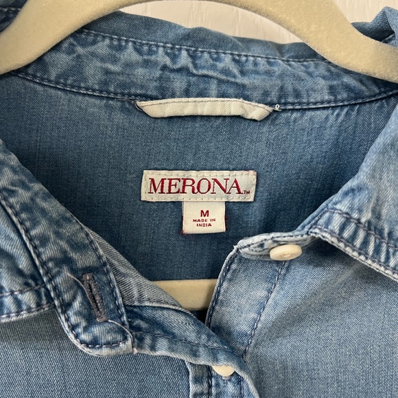 Blue Button Down Shirt - Picture 3 of 6